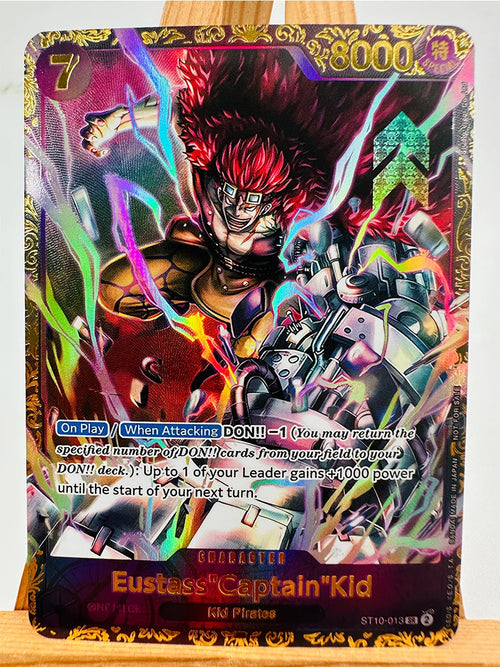 Karta One Piece TCG – Eustass „Captain” Kid (Alternative Art)