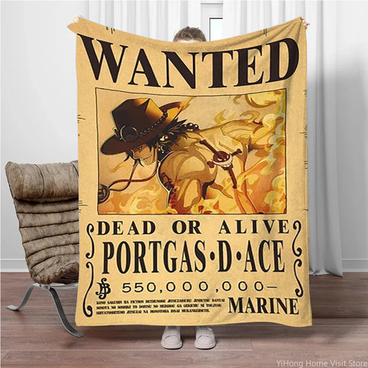 Plakat One Piece Wanted – Portgas D. Ace (Ognista Pięść)