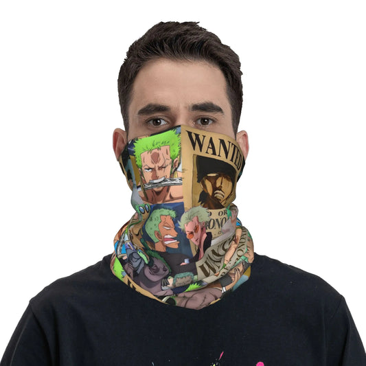 Bandana One Piece - Plakat „Wanted” Zoro