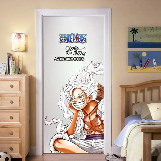 Tkanina ścienna One Piece – Luffy Gear 5 Nika (artystyczny design)