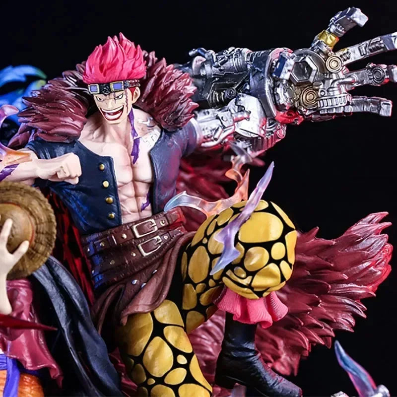 Figurka One Piece – trio Supernowych (diorama walki 23 cm)