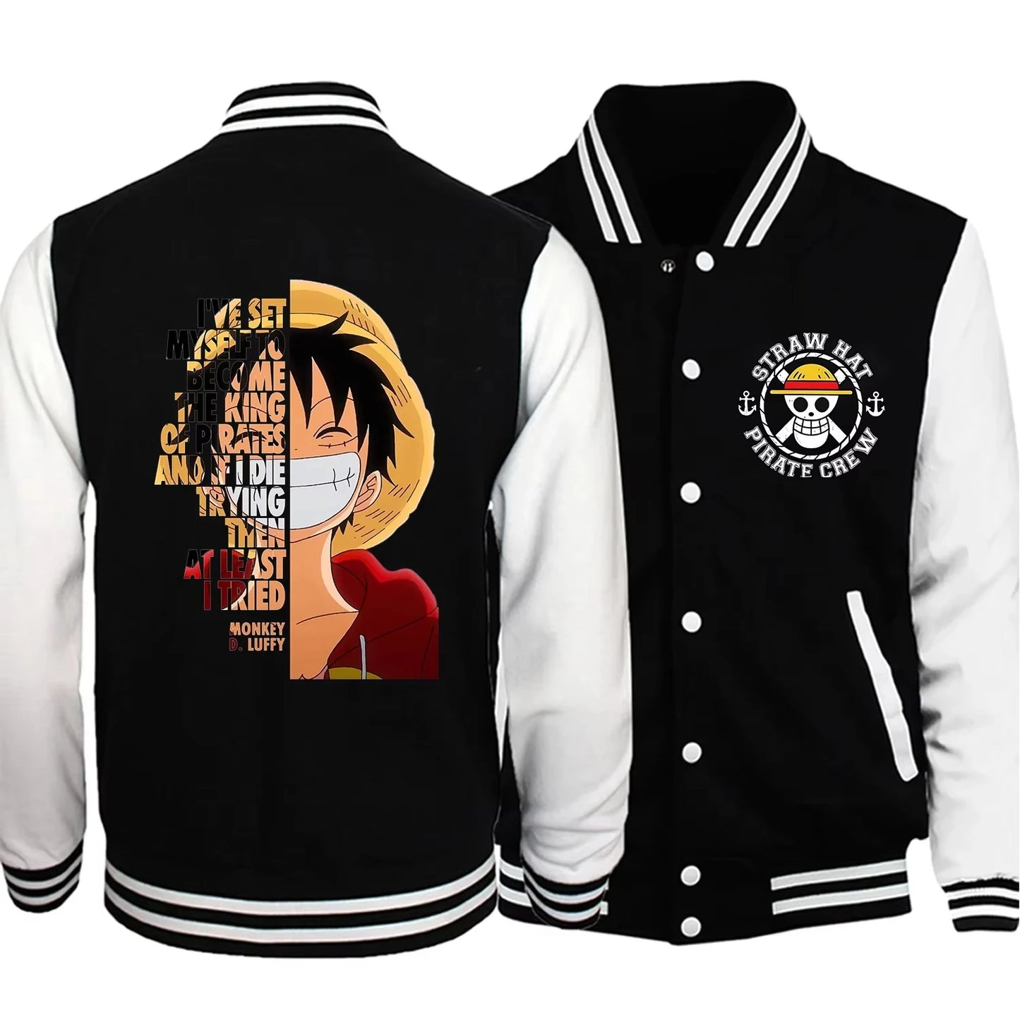 Kurtka teddy – Luffy Uśmiech