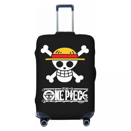 Pokrowiec na walizkę One Piece – Klasyczne logo czaszki Słomkowego Kapelusza