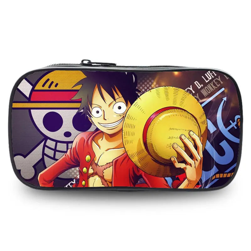 Piórnik One Piece – Luffy i Jolly Roger w dynamicznym stylu