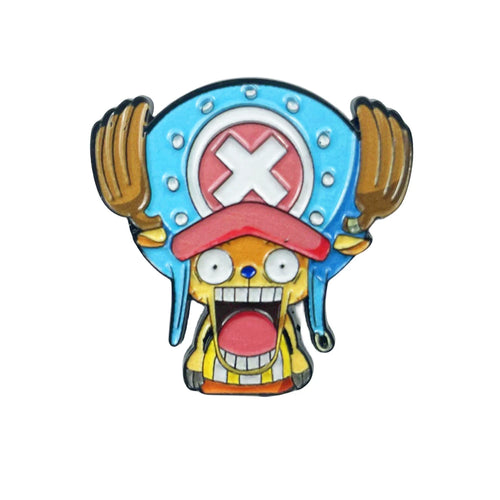 Przypinka One Piece – zszokowany Tony Tony Chopper (meme)
