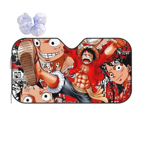 Przednia osłona przeciwsłoneczna One Piece – epicki pojedynek Luffy kontra Kaido