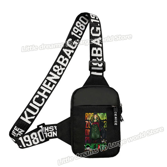 Torba na ramię One Piece – Mangowa typografia z Monkeyem D. Luffym