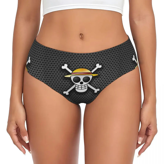 Figi One Piece – klasyczne logo Jolly Roger (antracytowe)