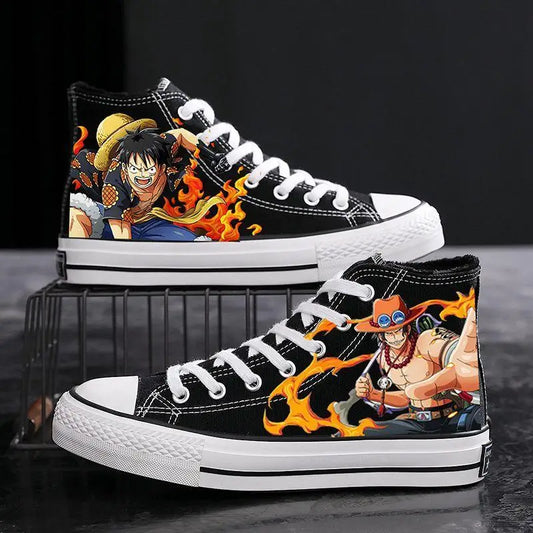 Buty sportowe One Piece – Sanji czarne