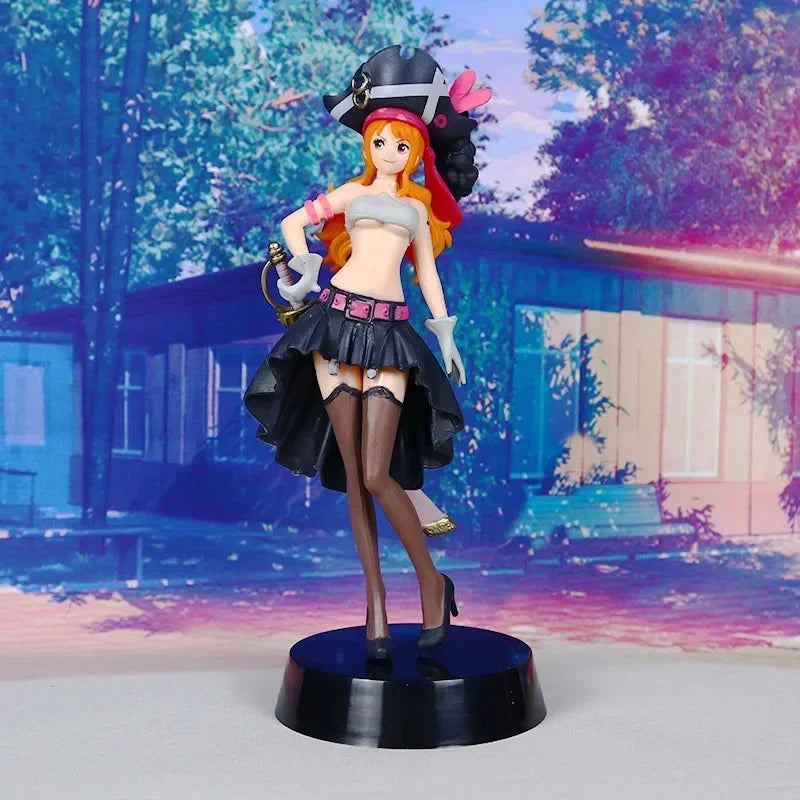 Figurka One Piece – Nami w stylu steampunkowym (19 cm z akcesoriami)