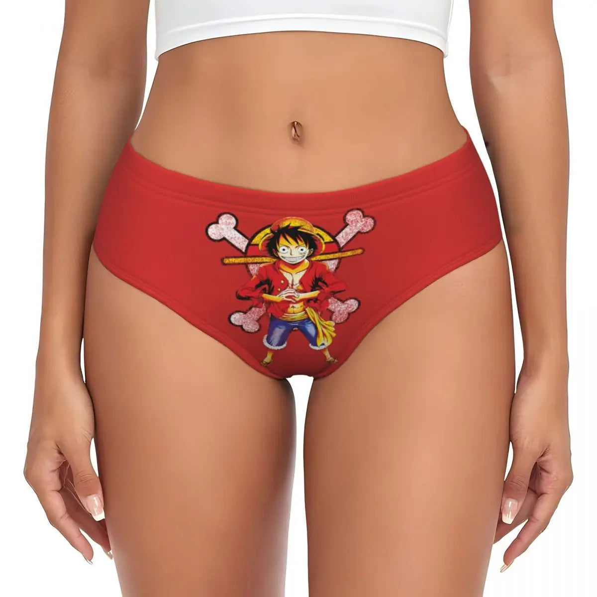 Figi – Minimalistyczny czerwony Luffy