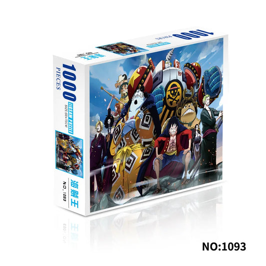 Puzzle One Piece 1000 elementów — Słomkowi kontra Marines