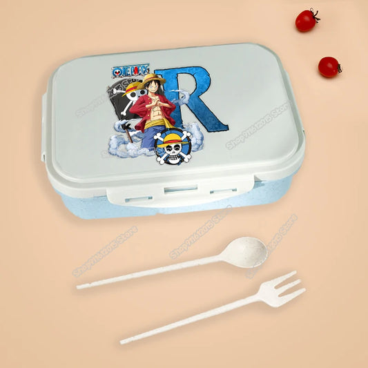 Lunchbox One Piece – Ilustracja Monkeya D. Luffy’ego w stylu mangi