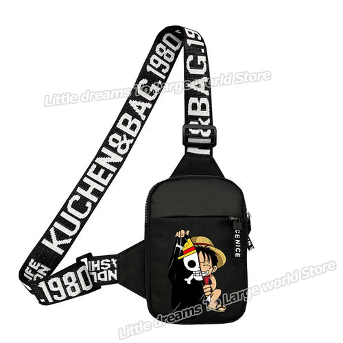 Torba na ramię One Piece – Monkey D. Luffy Minimalistyczny portret